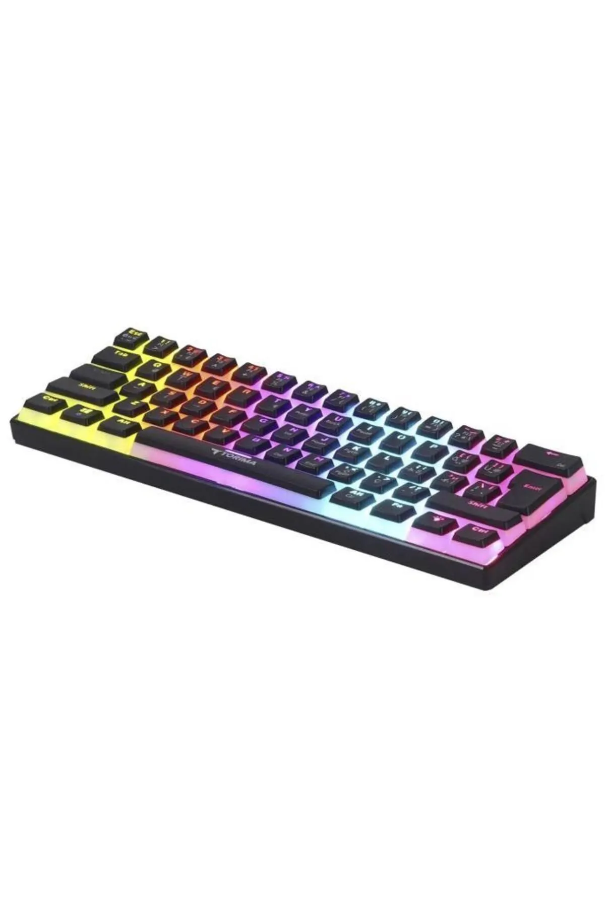 Torima Tk-04 Siyah Kablolu Mekanik Blue Switch Rgb Işıklı Kablolu Q Klavye